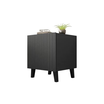 SET 2x Nightstand VAMOS 52x45 cm anthracite