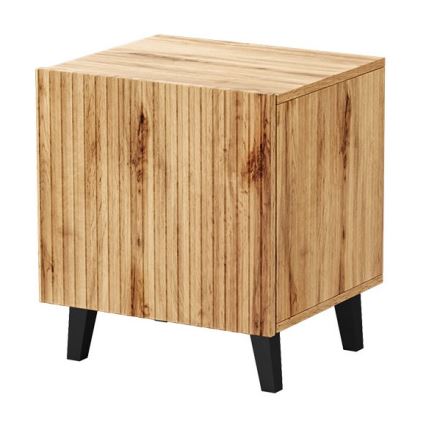 SET 2x Nightstand VAMOS 52x45 cm oak wotan