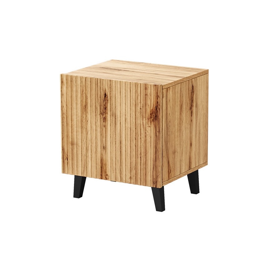 SET 2x Nightstand VAMOS 52x45 cm oak wotan
