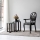 SET 2x Side table AMALFI d. 40 cm pine/clear