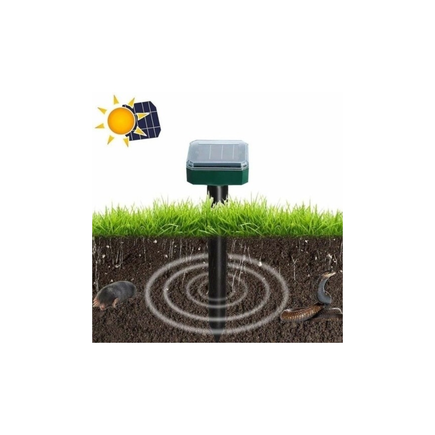 SET 2x Solar rodent repellent