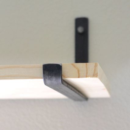 SET 2x Wall shelf 16x60 cm spruce