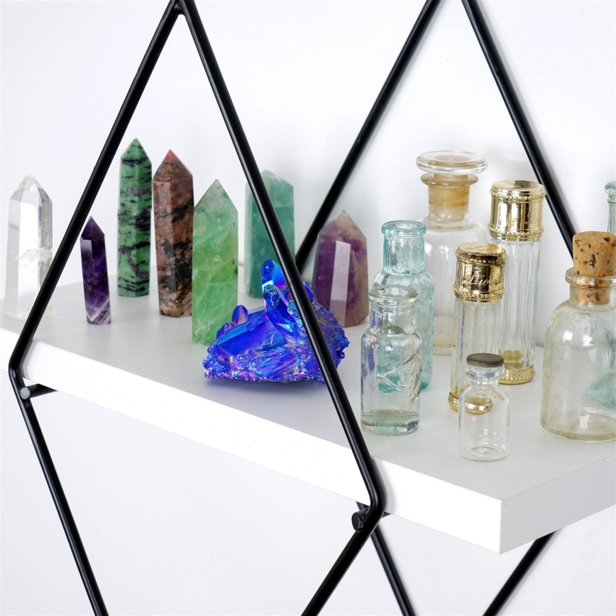 SET 2x Wall shelf white