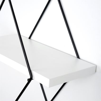 SET 2x Wall shelf white