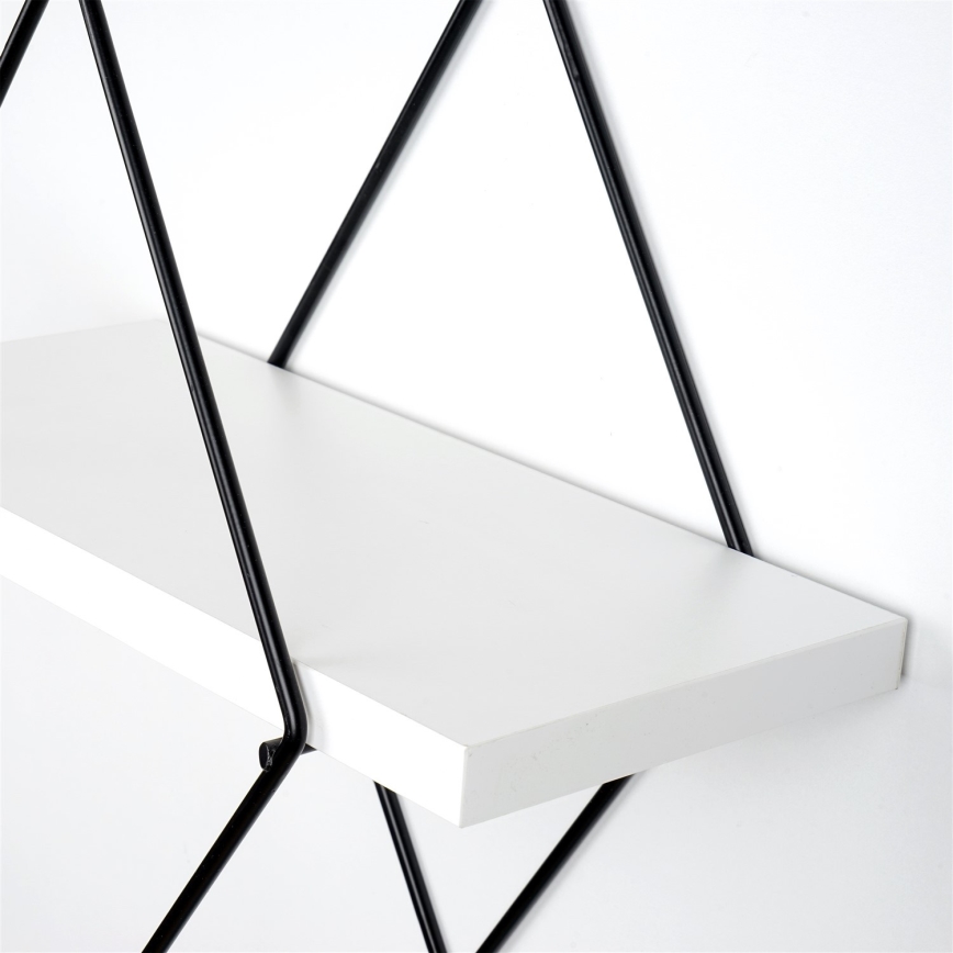 SET 2x Wall shelf white