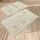 SET 3x Bathroom mat ORKIDE 60/60/100 cm beige