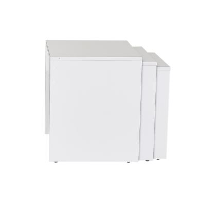 SET 3x Coffee table white