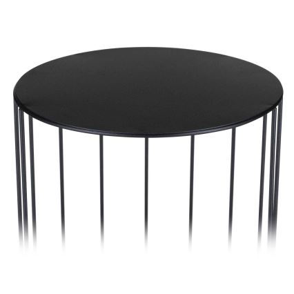 SET 3x Flower stand LOFT black