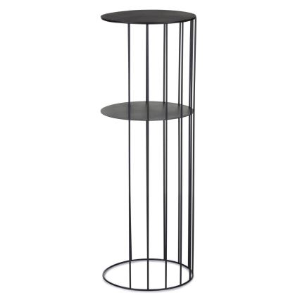 SET 3x Flower stand LOFT black