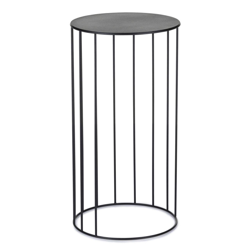 SET 3x Flower stand LOFT black