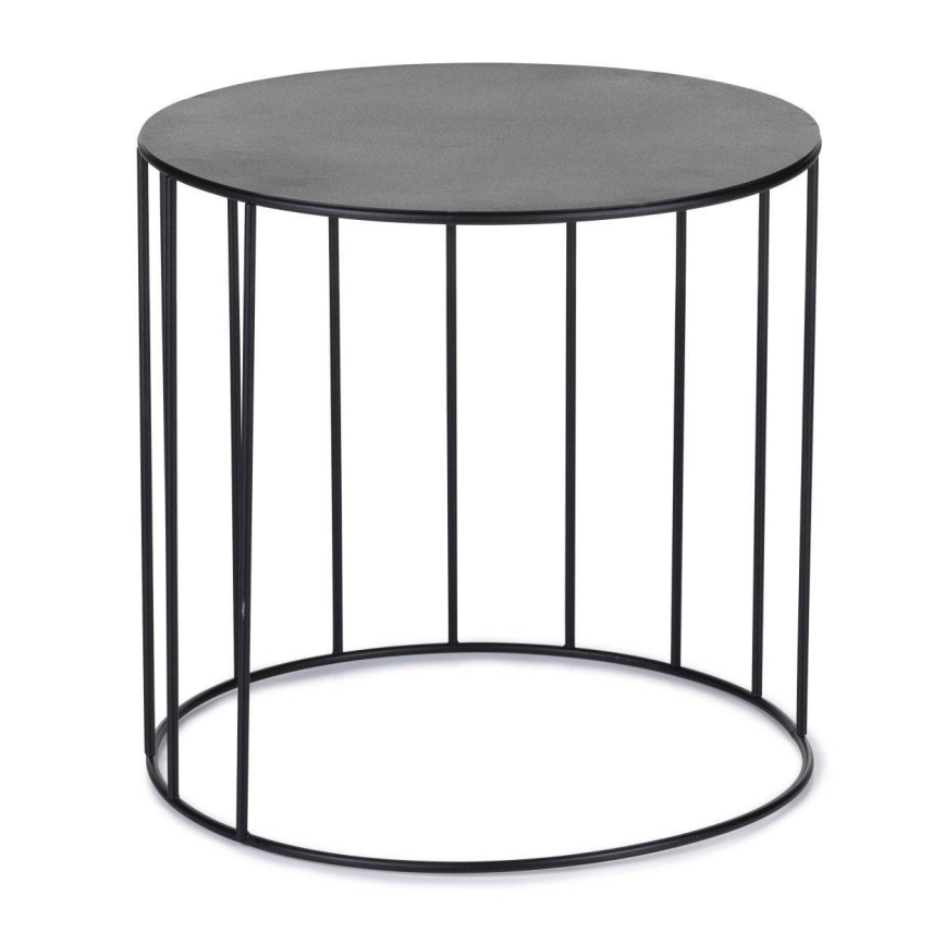 SET 3x Flower stand LOFT black