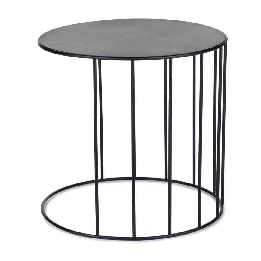 SET 3x Flower stand LOFT black