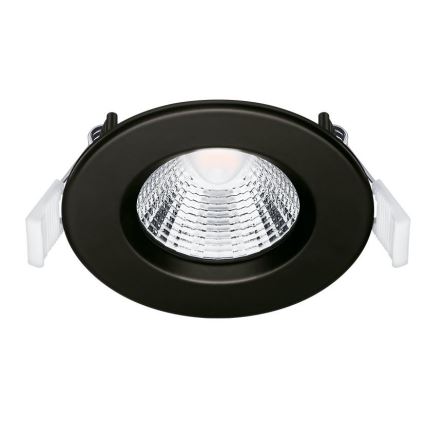 SET 3x LED Bathroom recessed light LED/5,5W/230V 2700K IP65 black