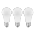 SET 3x LED Bulb A60 E27/10W/230V 2700K