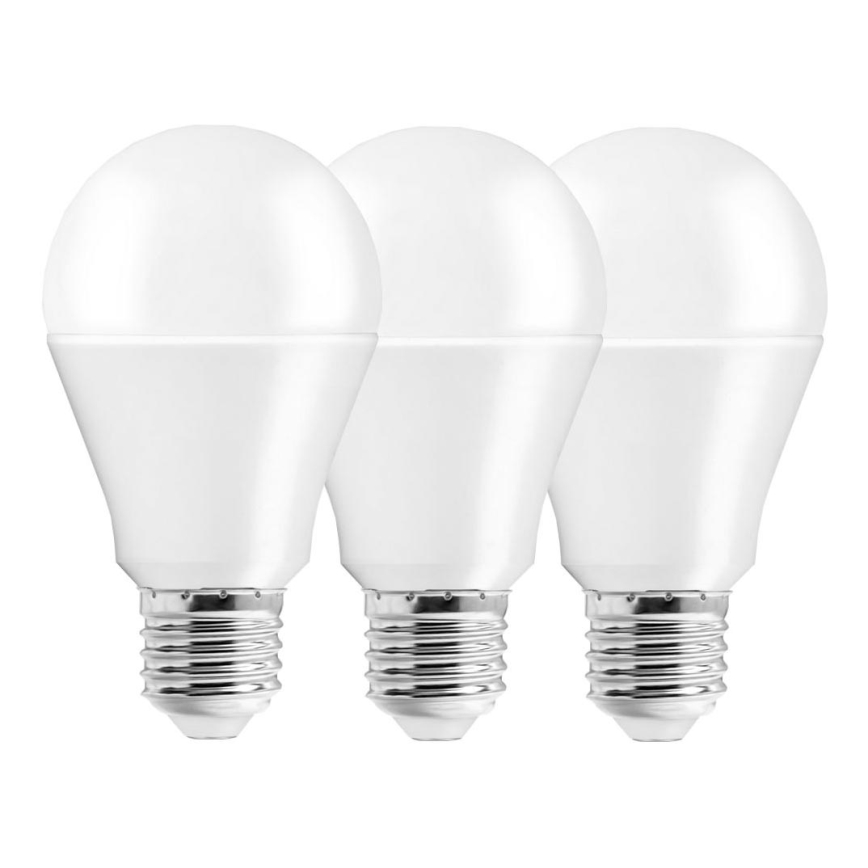 SET 3x LED bulb A60 E27/10W/230V 3000K