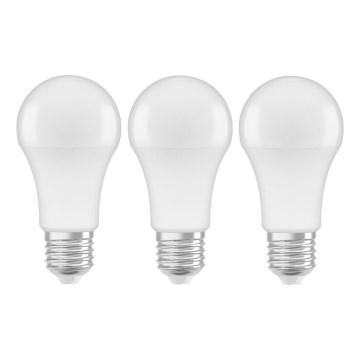 SET 3x LED Bulb A60 E27/10W/230V 4000K