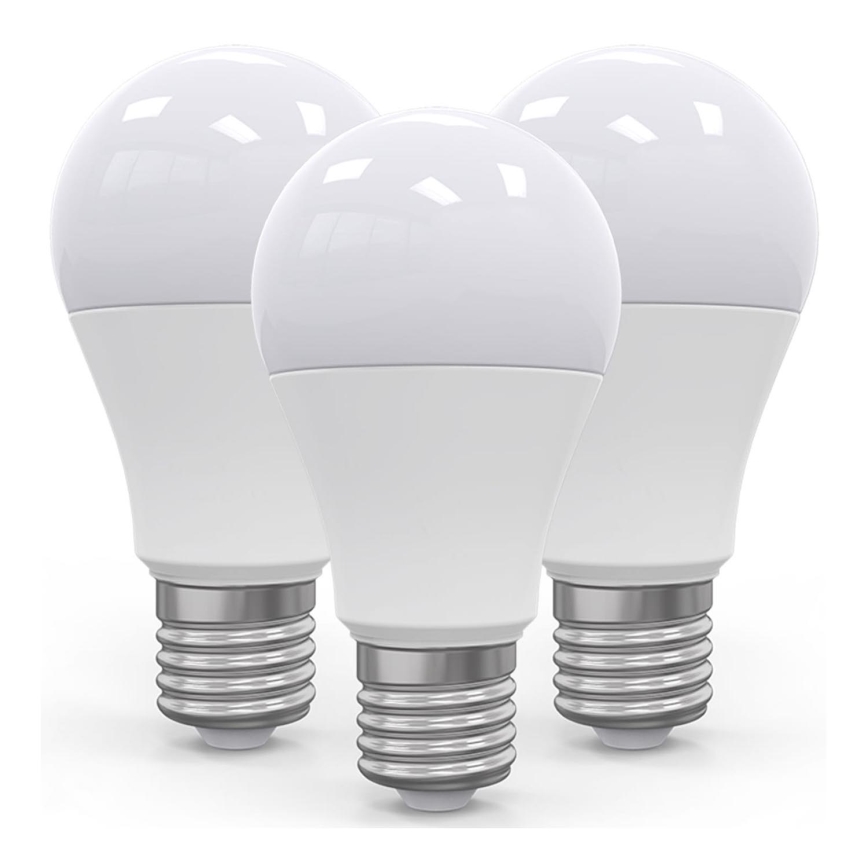 SET 3x LED Bulb E27/12W/230V 2800K