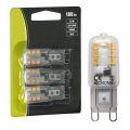 SET 3x LED bulb G9/2,5W/230V 3000K