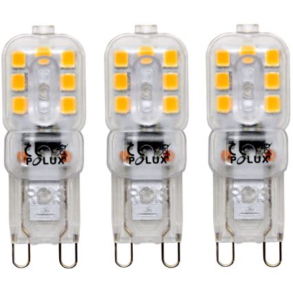 SET 3x LED bulb G9/2,5W/230V 3000K