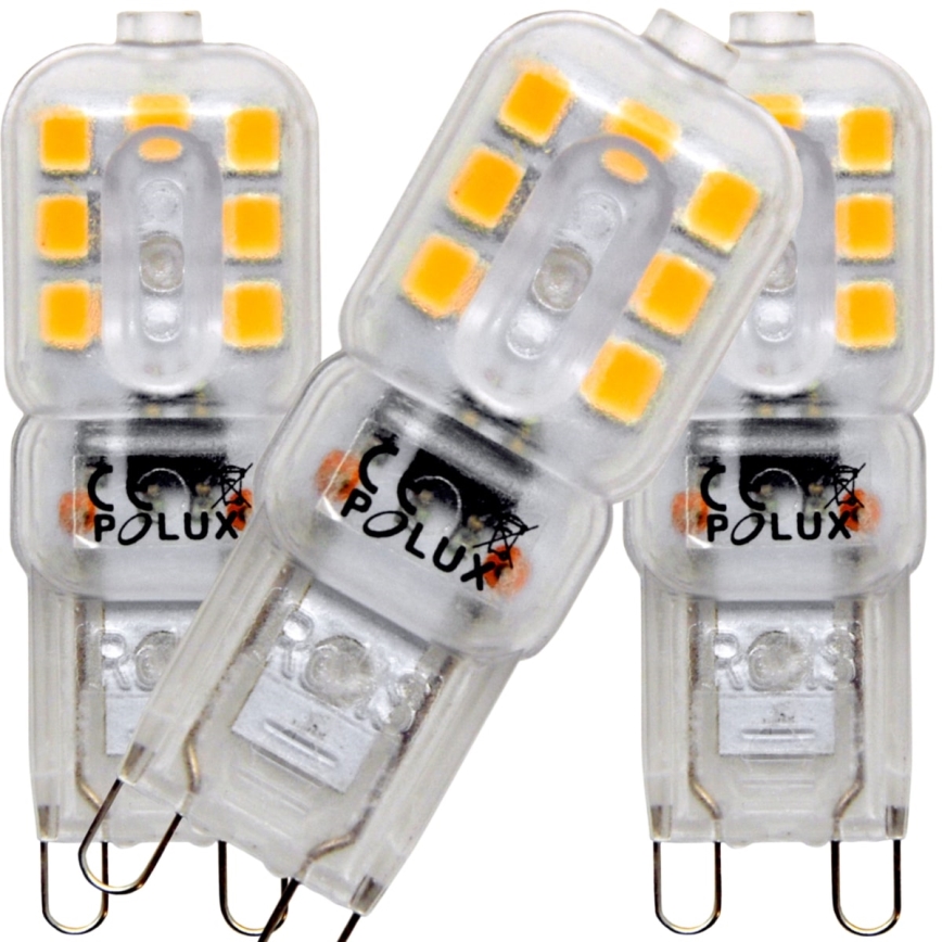 SET 3x LED bulb G9/2,5W/230V 3000K