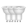 SET 3x LED Bulb GU10/3,1W/230V 2700K
