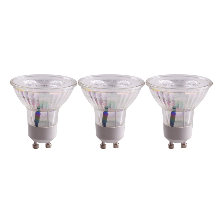 SET 3x LED Bulb GU10/4,5W/230V 4000K