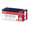 SET 3x LED Bulb PAR16 GU10/2,8W/230V 2700K 120° - Osram