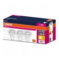 SET 3x LED Bulb PAR16 GU10/2,8W/230V 2700K 60° - Osram