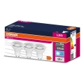 SET 3x LED Bulb PAR16 GU10/6,9W/230V 4000K - Osram