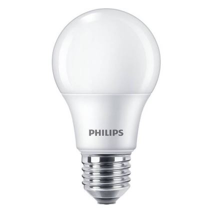 SET 3x LED Bulb Philips A60 E27/8W/230V 2700K