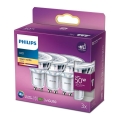 SET 3x LED Bulb Philips GU10/4,6W/230V 2700K