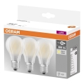 SET 3x LED Bulb VINTAGE E27/7W/230V 2700K - Osram