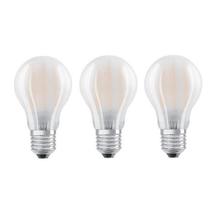 SET 3x LED Bulb VINTAGE E27/7W/230V 2700K - Osram