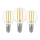 SET 3x LED Bulb VINTAGE P45 E14/7W/230V 2700K - Eglo 110303