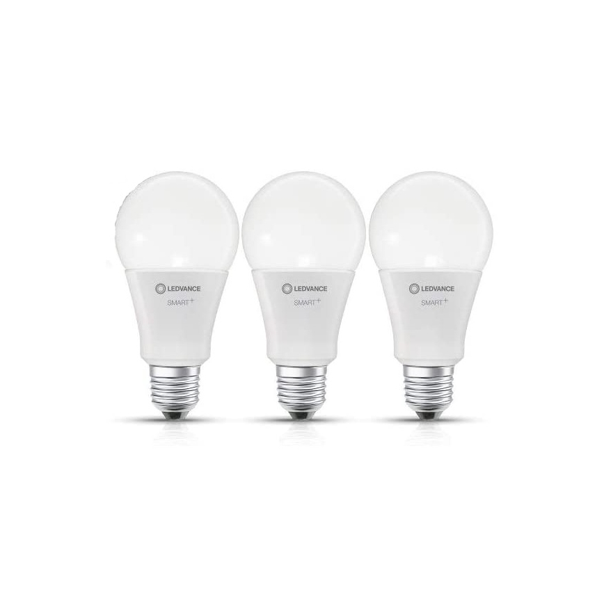 SET 3x LED Dimming bulb SMART+ E27/14W/230V 2,700K-6,500K Wi-Fi - Ledvance
