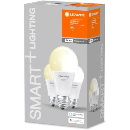 SET 3x LED Dimming bulb SMART+ E27/14W/230V 2,700K Wi-Fi - Ledvance