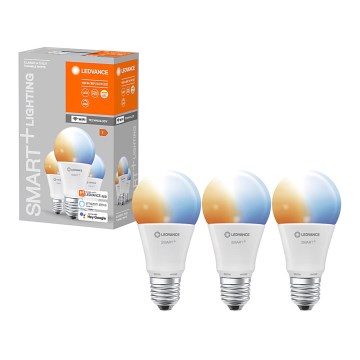 SET 3x LED Dimming bulb SMART+ E27/9.5W/230V 2,700K-6,500K Wi-Fi - Ledvance