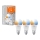 SET 3x LED Dimming bulb SMART+ E27/9.5W/230V 2,700K-6,500K Wi-Fi - Ledvance