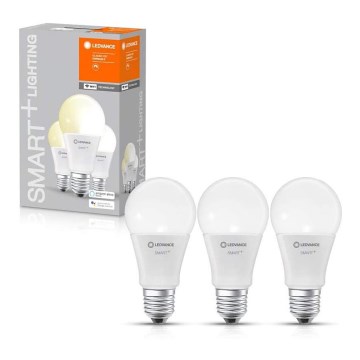 SET 3x LED Dimming bulb SMART+ E27/9.5W/230V 2,700K Wi-Fi - Ledvance