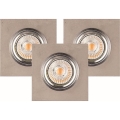 SET 3x LED Recessed light VITAR 1xGU10/5W/230V CRI 90 concrete