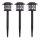 SET 3x LED Solar light LED/1,2V