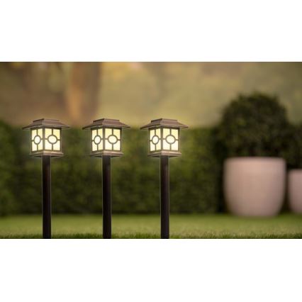 SET 3x LED Solar light LED/1,2V