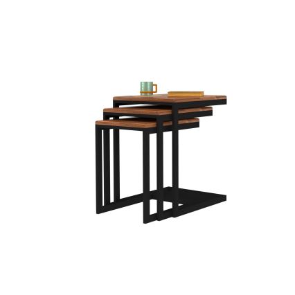 SET 3x Side table EGE pine