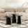 SET 3x Side table LUME d. 28/33/43 cm black