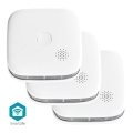 SET 3x Smoke detector SmartLife 3V/1xCR123A Wi-Fi Tuya