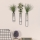 SET 3x Wall decoration for flowers 20/25/30 cm black