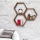 SET 3x Wall shelf ELFO 38x58 cm brown