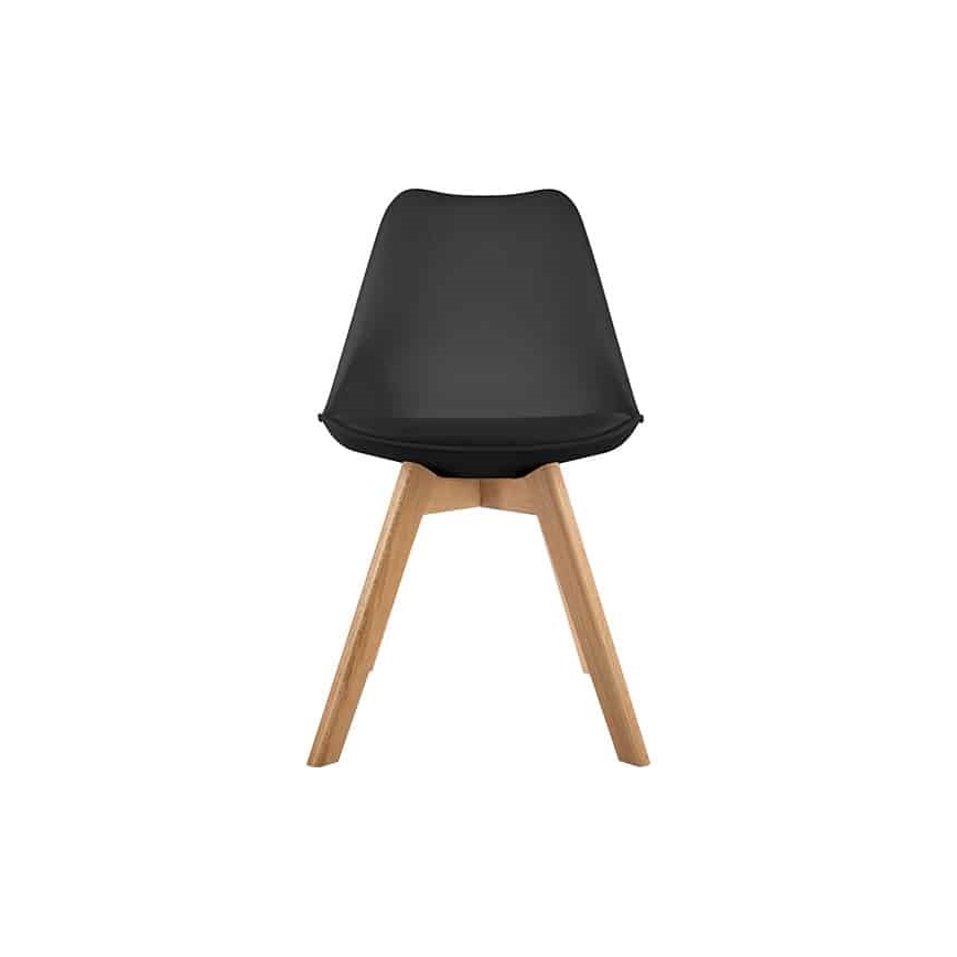 SET 4x Dining chair BAYA beech/black