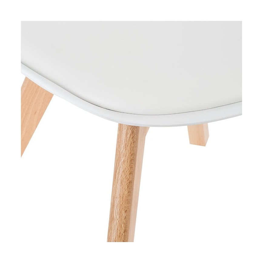 SET 4x Dining chair BAYA beech/white