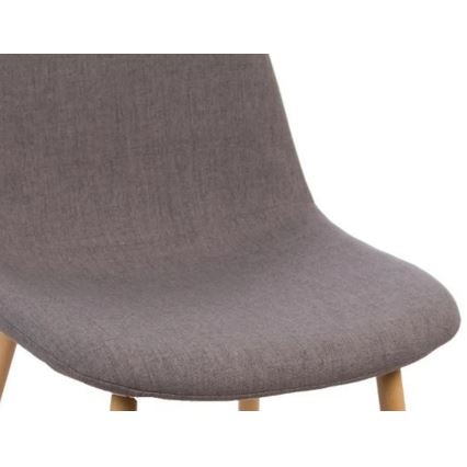 SET 4x Dining chair ROKA dark grey